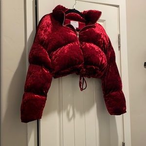Fashion nova puffer crop jacket